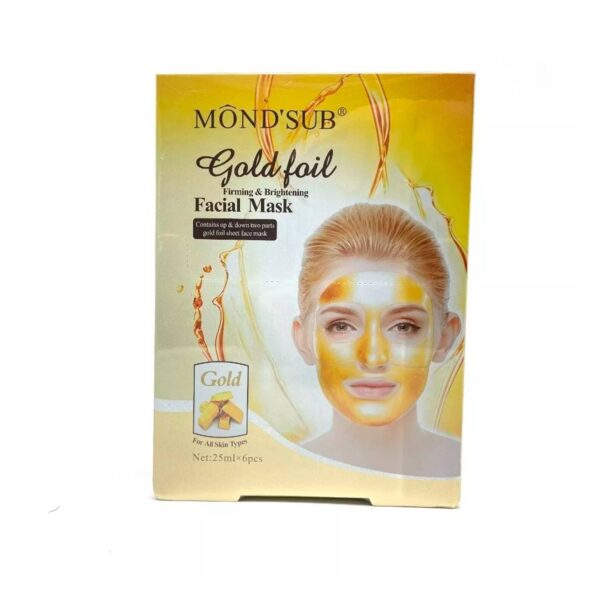 Mascarilla gold foil Mond´Sub