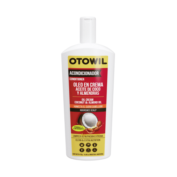 ACONDICIONADOR ACEITE DE COCO Y ALMENDRAS 410ML OTOWIL B14650