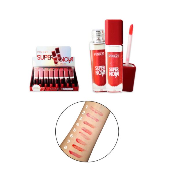 BRILLO LABIAL SUPER NOVA PINK 21 C-24 B15592