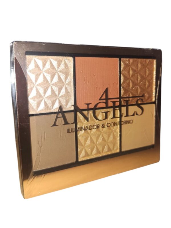 PALETA DE ILUMINADOR Y CONTORNO 12G 4 ANGELS C-12 B15824
