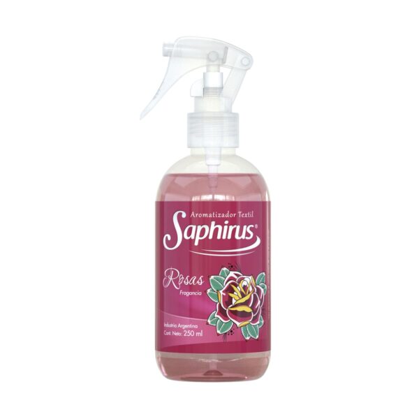 AROMATIZADOR TEXTIL 250ML ROSAS SAPHIRUS BA9706
