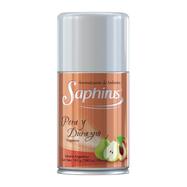 AROMATIZANTE DE AMBIENTE 280CC PERA Y DURAZNO SAPHIRUS BA9721