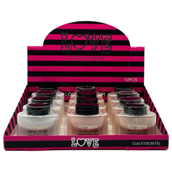 LOOSE POWDER 23G LOVE CRAZY ART.5100 TEJAR C-24 B14239