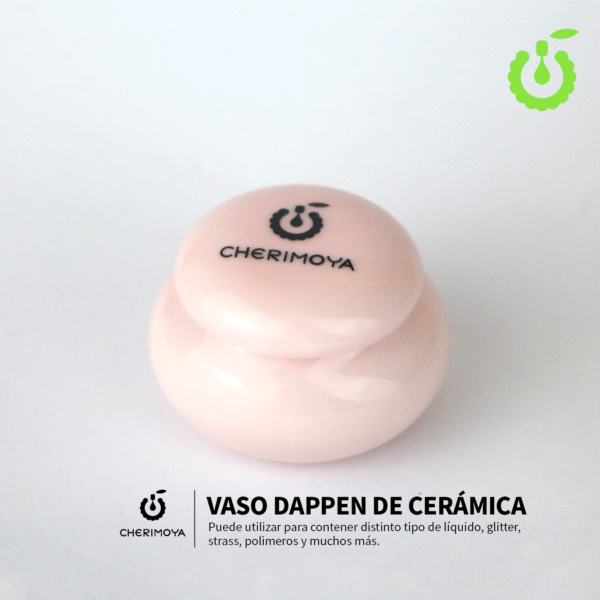 VASO DAPPEN DE CERAMICA ROSA CHERIMOYA B13734