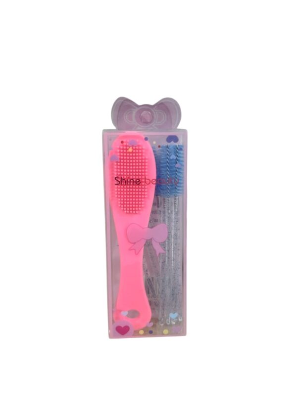 LIMPIADOR FACIAL + 8 CEPILLOS PARA CEJAS ART-2148 B15926