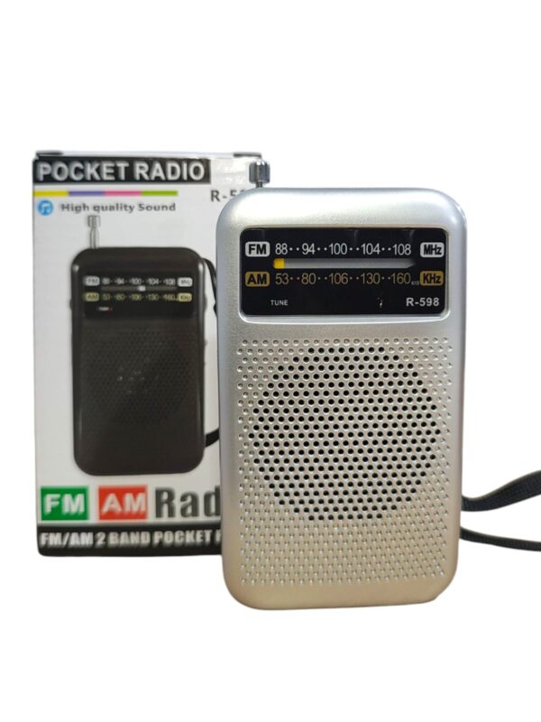 MINI RADIO PORTATIL R-598 A PILAS 4683