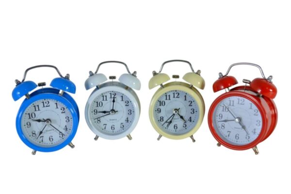 RELOJ DESPERTADOR METAL 12CM ART-NH243132 4696