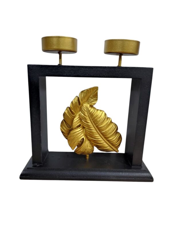 PORTA VELA DE MADERA 16CM ART-RA91335 BA9789