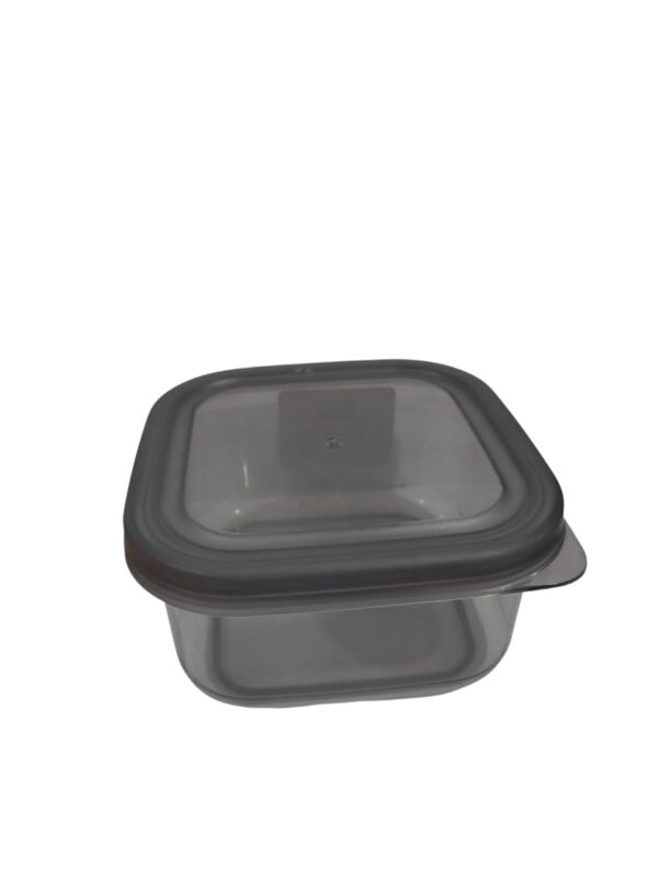 HERMETICO CUADRADO NEGRO 400ML ART-TP44 BA9804