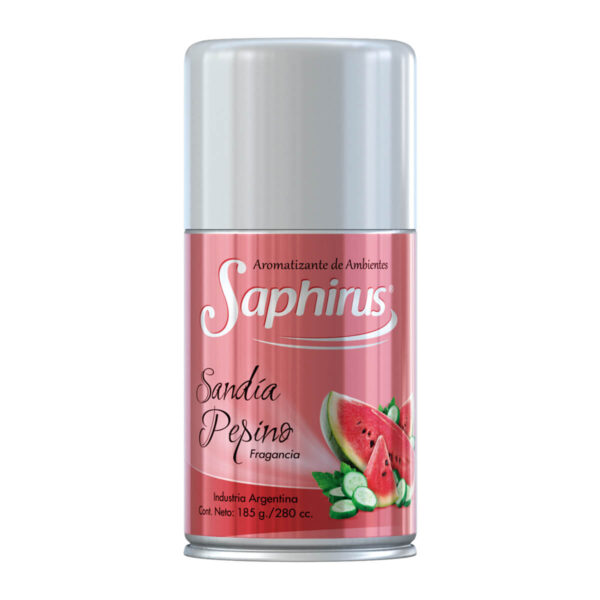 AROMATIZANTE DE AMBIENTE 280CC SANDIA PEPINO SAPHIRUS BA9435