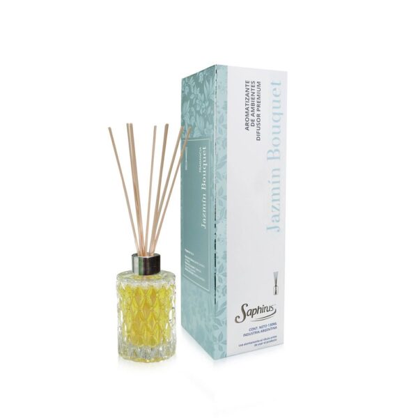 DIFUSOR PREMIUM 130ML JAZMIN BOUQUET SAPHIRUS BA9695