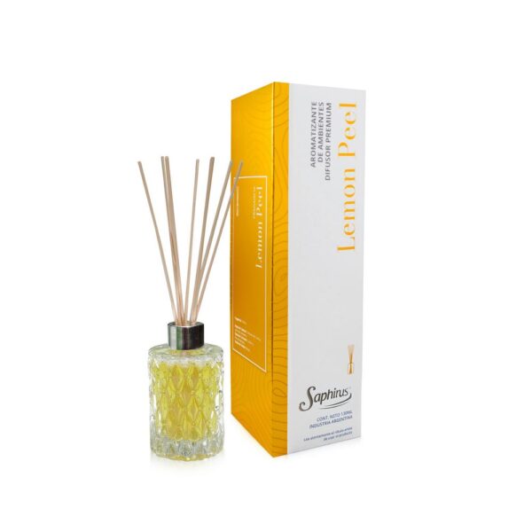 DIFUSOR PREMIUM 130ML LEMON PEEL SAPHIRUS BA9690