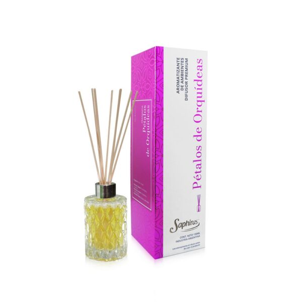 DIFUSOR PREMIUM 130ML PETALOS DE ORQUIDEAS SAPHIRUS BA9406