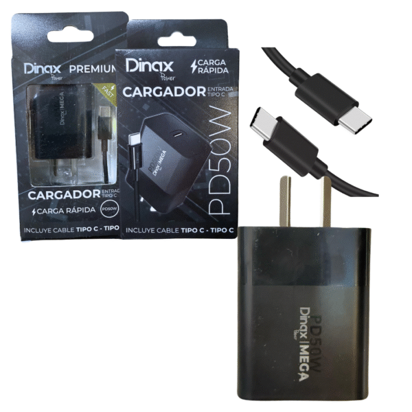 CARGADOR ENRADA TIPO C CON CABLE C A C SNCAR4.2TC DINAX 4692