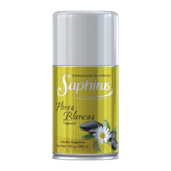 AROMATIZANTE DE AMBIENTE 280CC FLORES BLANCAS SAPHIRUS BA9575