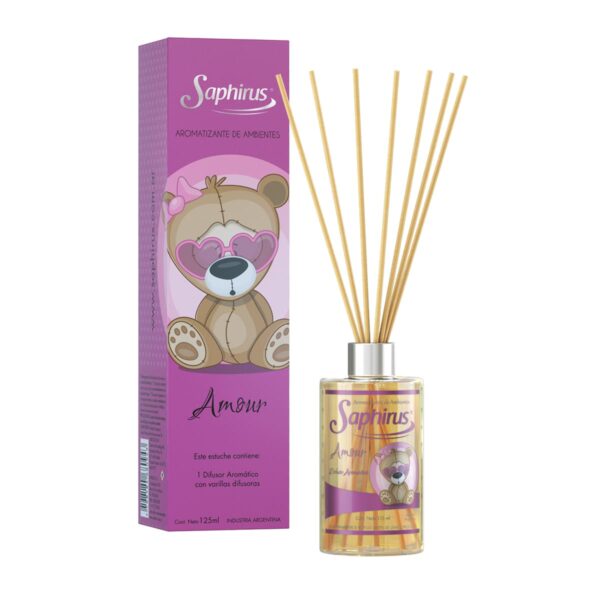 DIFUSOR AROMATICO 125ML AMOUR SAPHIRUS BA9689