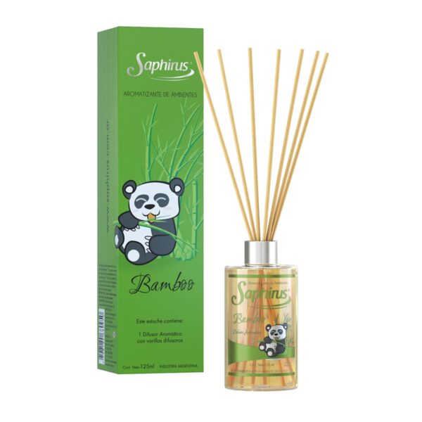 DIFUSOR AROMATICO 125ML BAMBOO SAPHIRUS BA9583