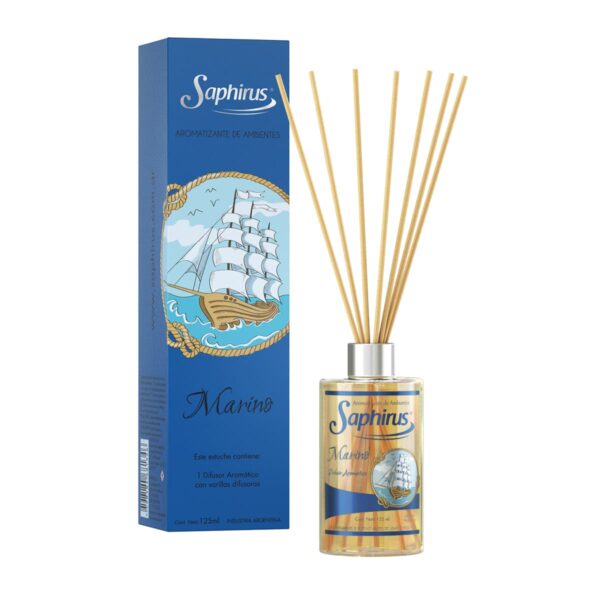 DIFUSOR AROMATICO 125ML MARINO SAPHIRUS BA9422