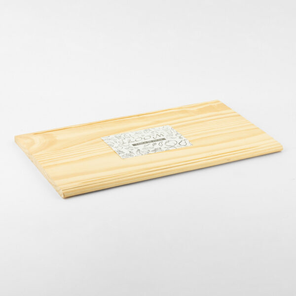 TABLA MADERA ZOOM 44.5 X 25.5 CM 8599