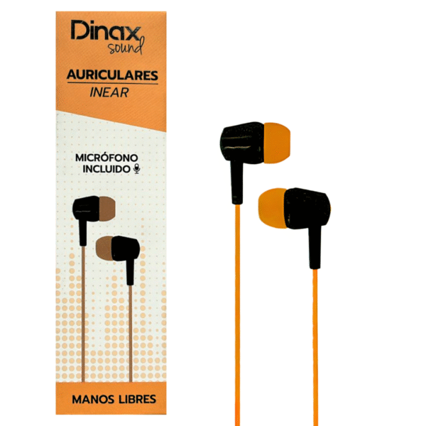 AURICULAR INEAR CON MICROFONO DXEAR15MIC DINAX