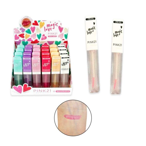 LIP GLOSS MAGIC LOVE PINK 21 C-24 B15970