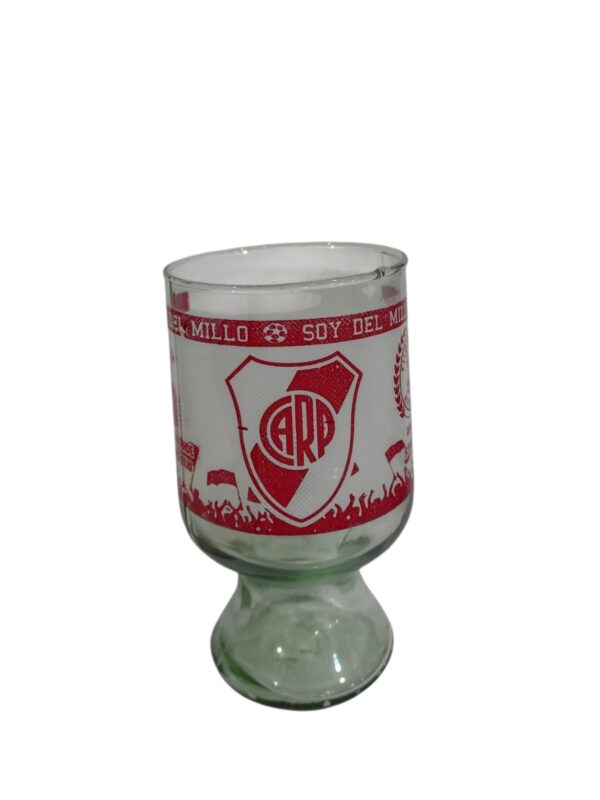 COPA DE AGUA RIVER PLATE SOY DEL MILLO 14CM BA9836