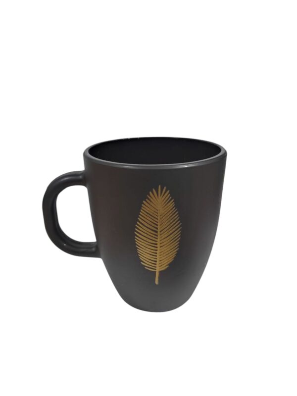 TAZA AMANECER COLOR HOJA DORADA BA9847