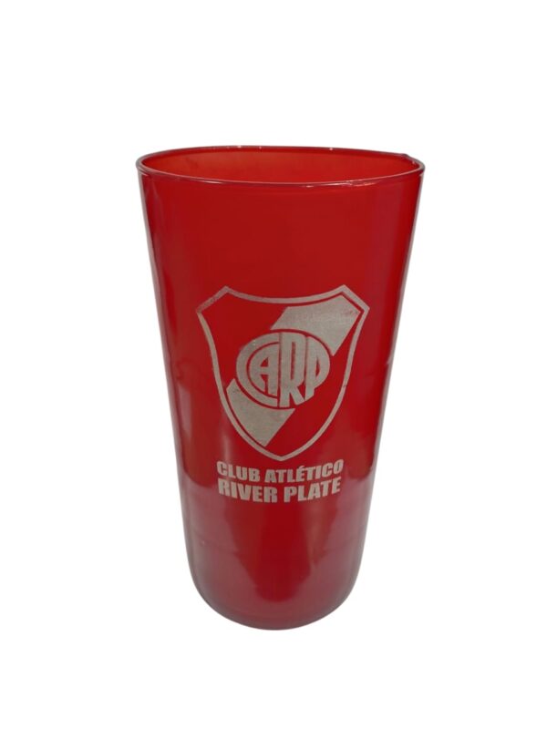 VASO ROJO 1L ESCUDO RIVER PLATE BA9867