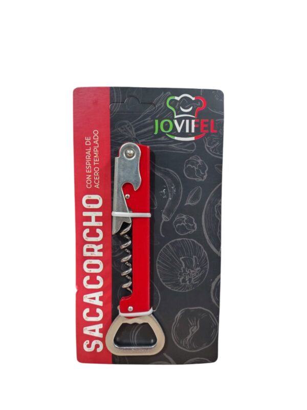 SACA CORCHO ESPIRAL DE ACERO JOVIFEL BA9876