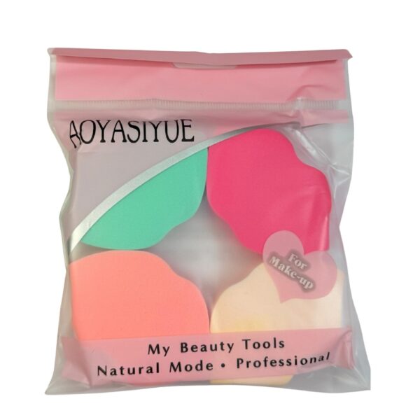 SET ESPONJAS PARA MAQUILLAJE X4 AOYASIYUE 10062